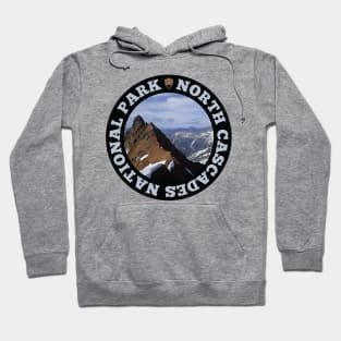 North Cascades National Park circle Hoodie